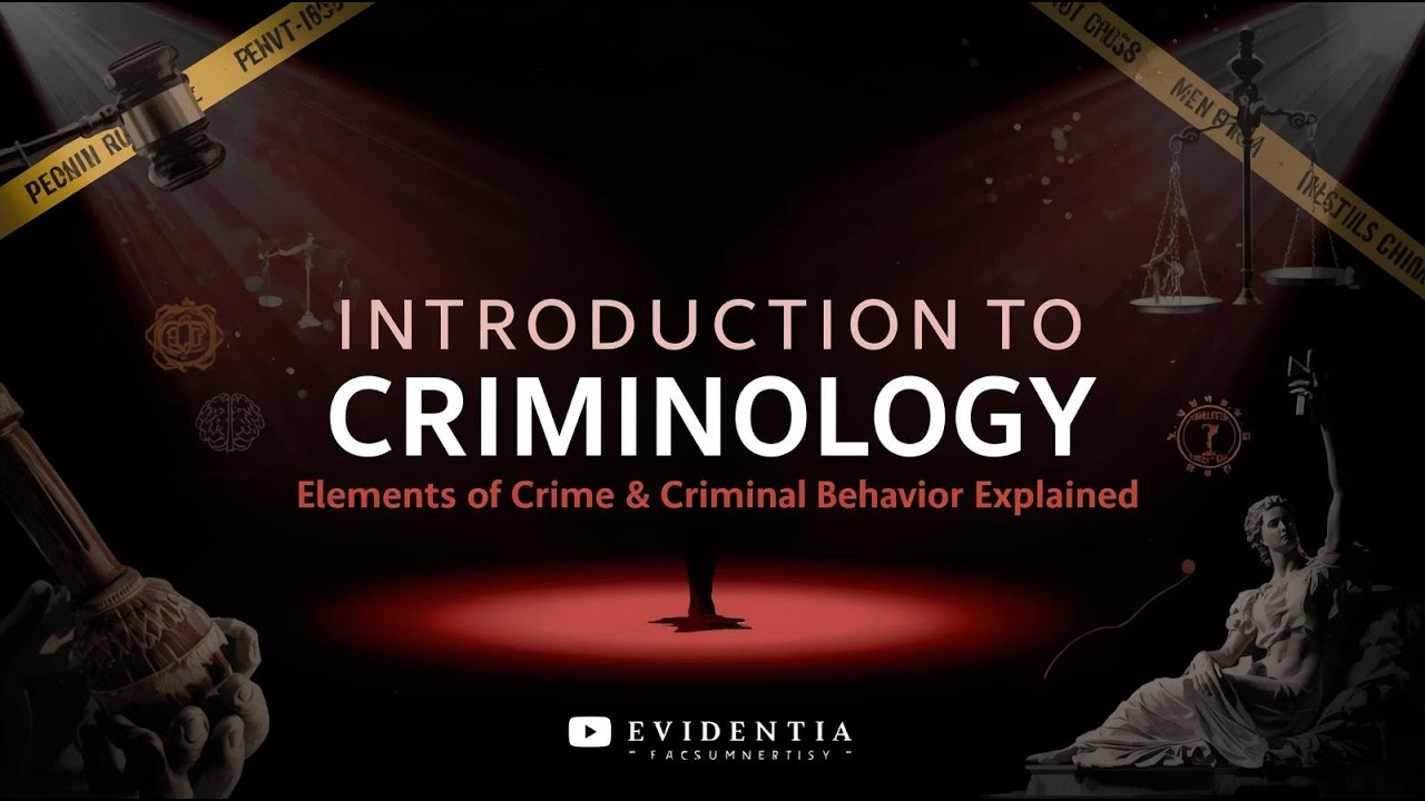 Introduction to Criminology | Crime, Criminal Behaviour & Historical Schools Explained🔍| Forensics