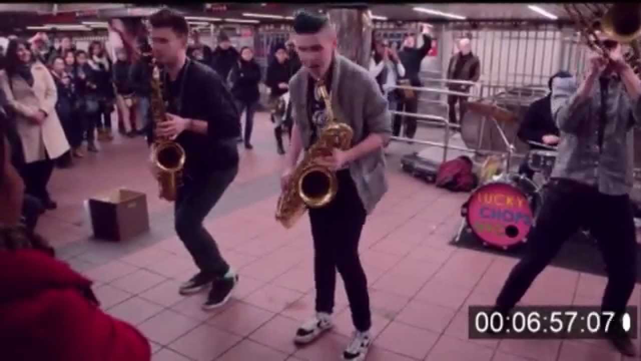 LUCKY CHOPS | 34th St-Harold Sq Performance| Dir By: LegendaryHitzTV