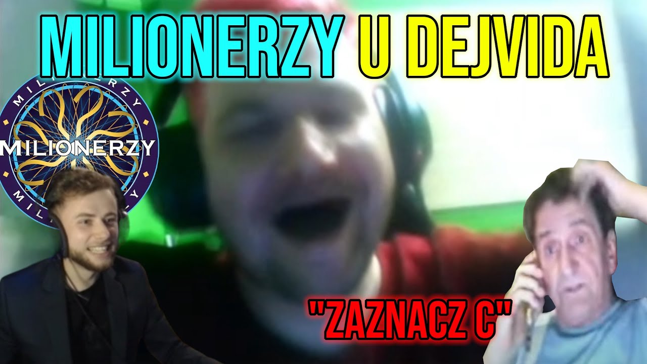 Dawid Jasper MILIONERZY U DEJVIDA - RYSZARD PODPOWIADA