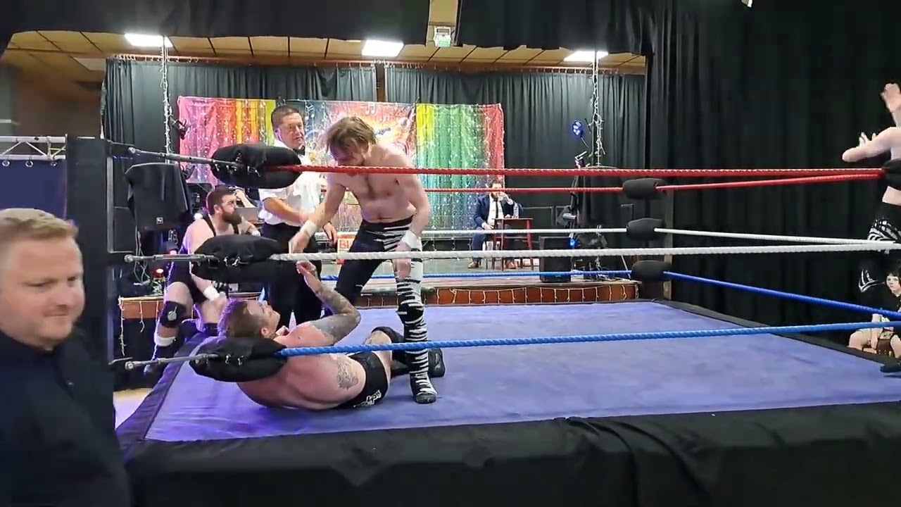 Anarchy Ink Vs Dan Damien & Marshall Warner (Classic British Wrestling)