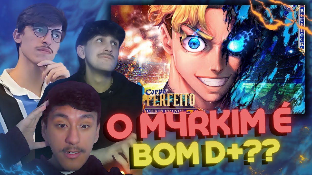 É O CR7??? REACT A Chris Prince (Blue Lock) - Corpo Perfeito | M4rkim - REACT A 3