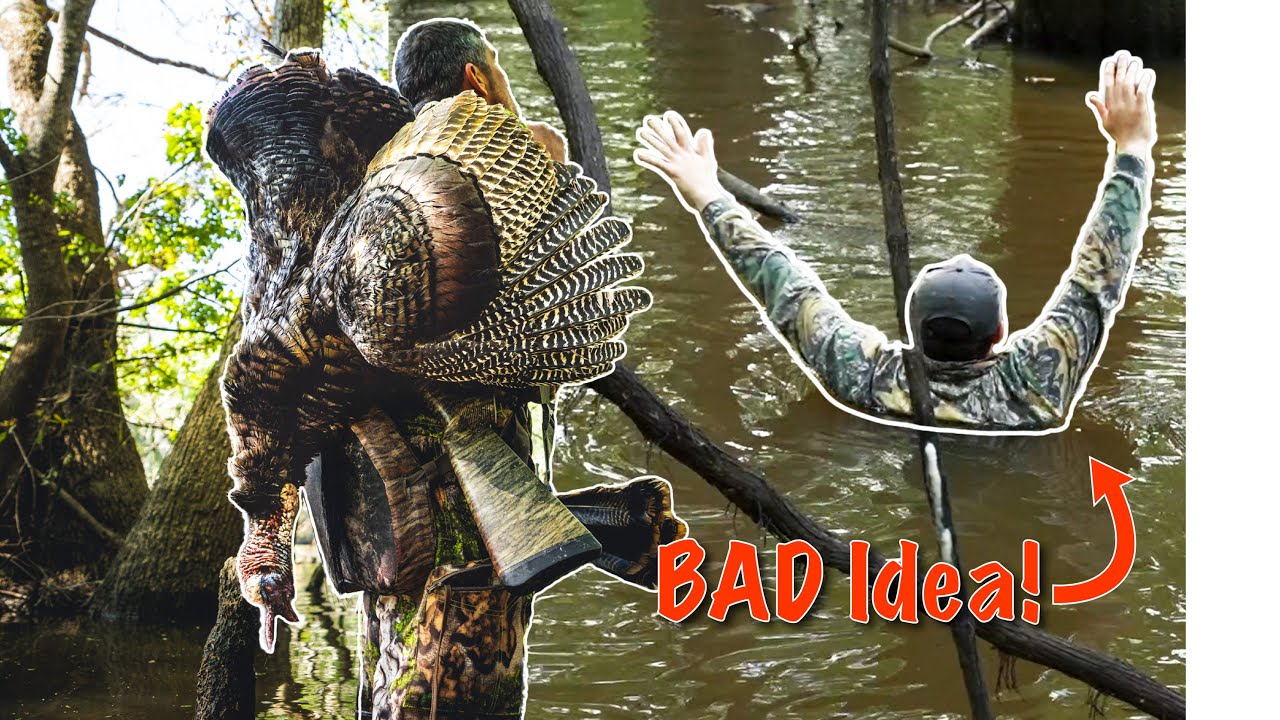 (NEAR DEATH EXPERIENCE!!) CAMPING and Hunting PUBLIC LAND Turkeys
