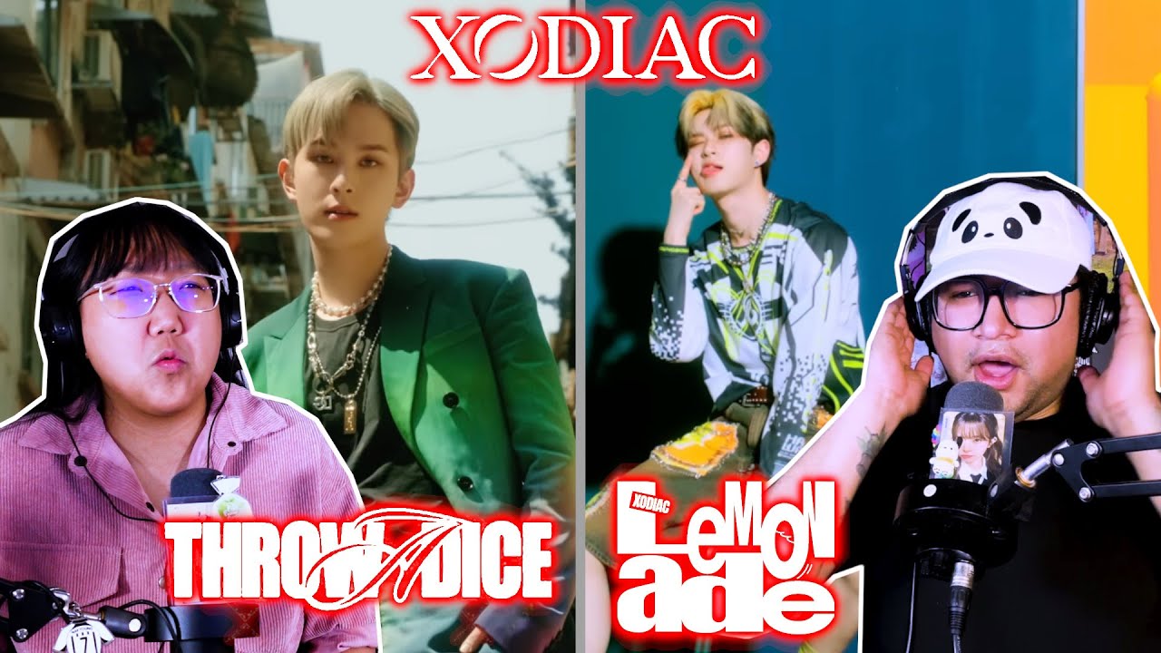 Фанаты женской группы XODIAC отреагировали на клипы 'THROW A DICE' и 'LEMONADE'!