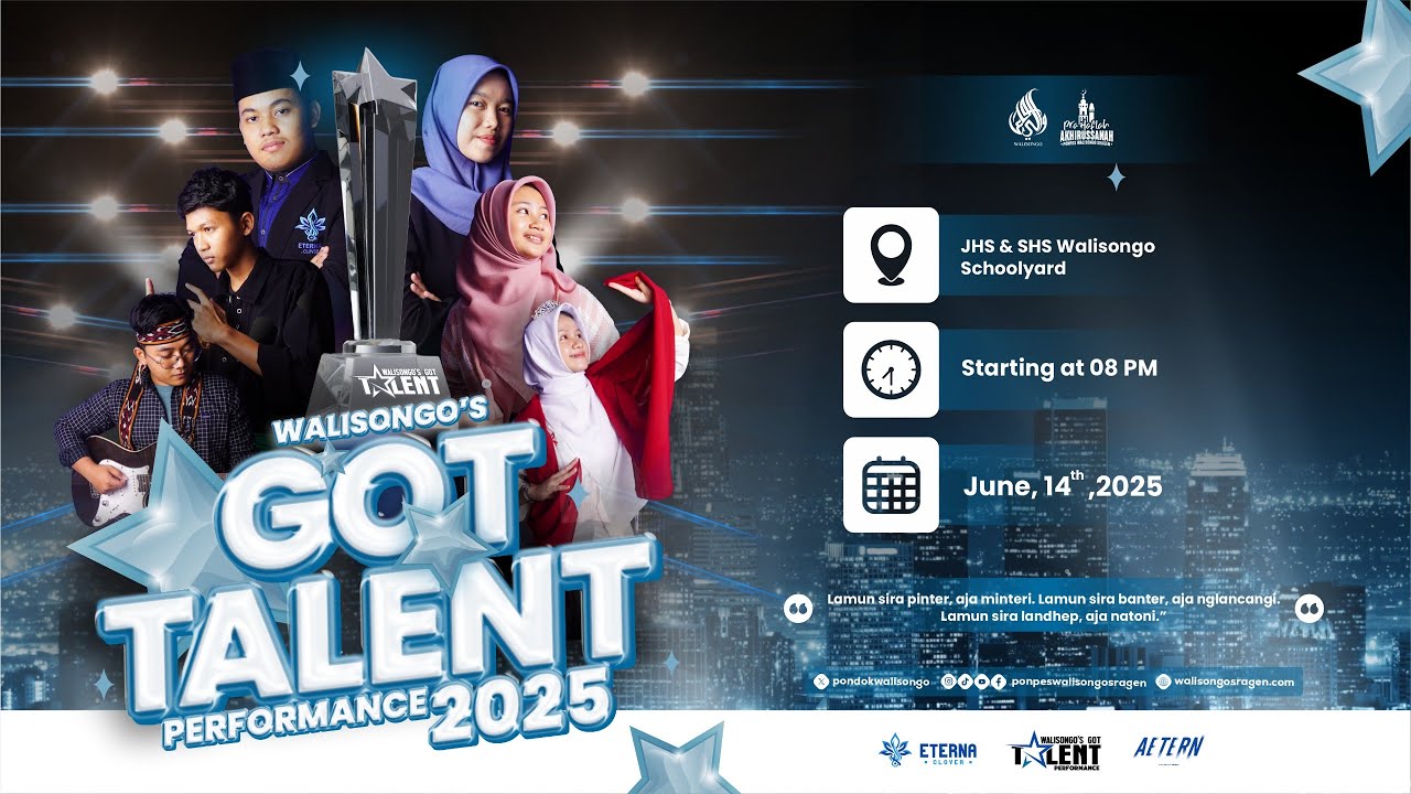 🔴WALISONGO,S GOT TALENT | PONPES WALISONGO SRAGEN | 14 JUNI 2025