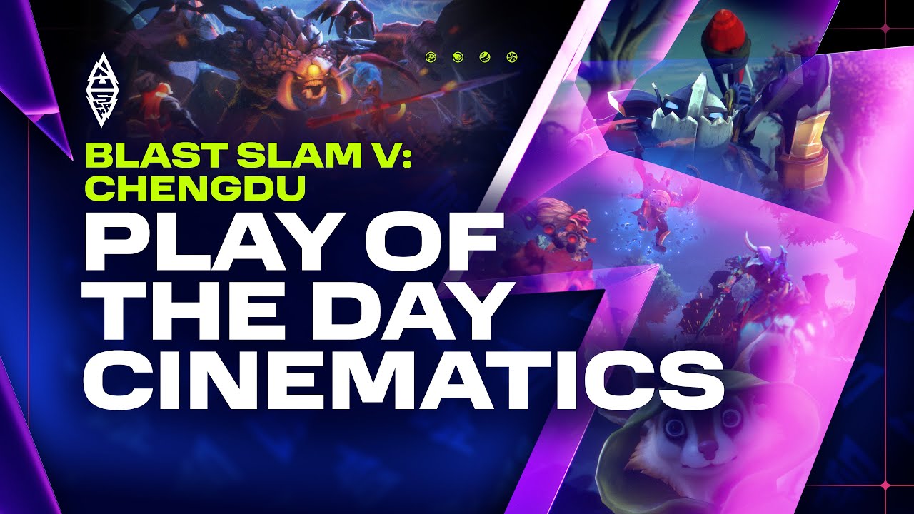 EVERY Play of the Day Dota 2 Cinematic from BLAST Slam V: Chengdu 🎥