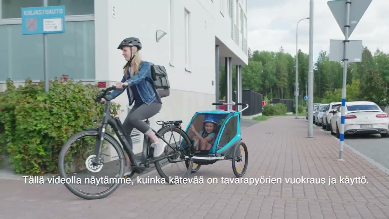 Vuores yhteiskäytössä olevat sähkökuormapyörät