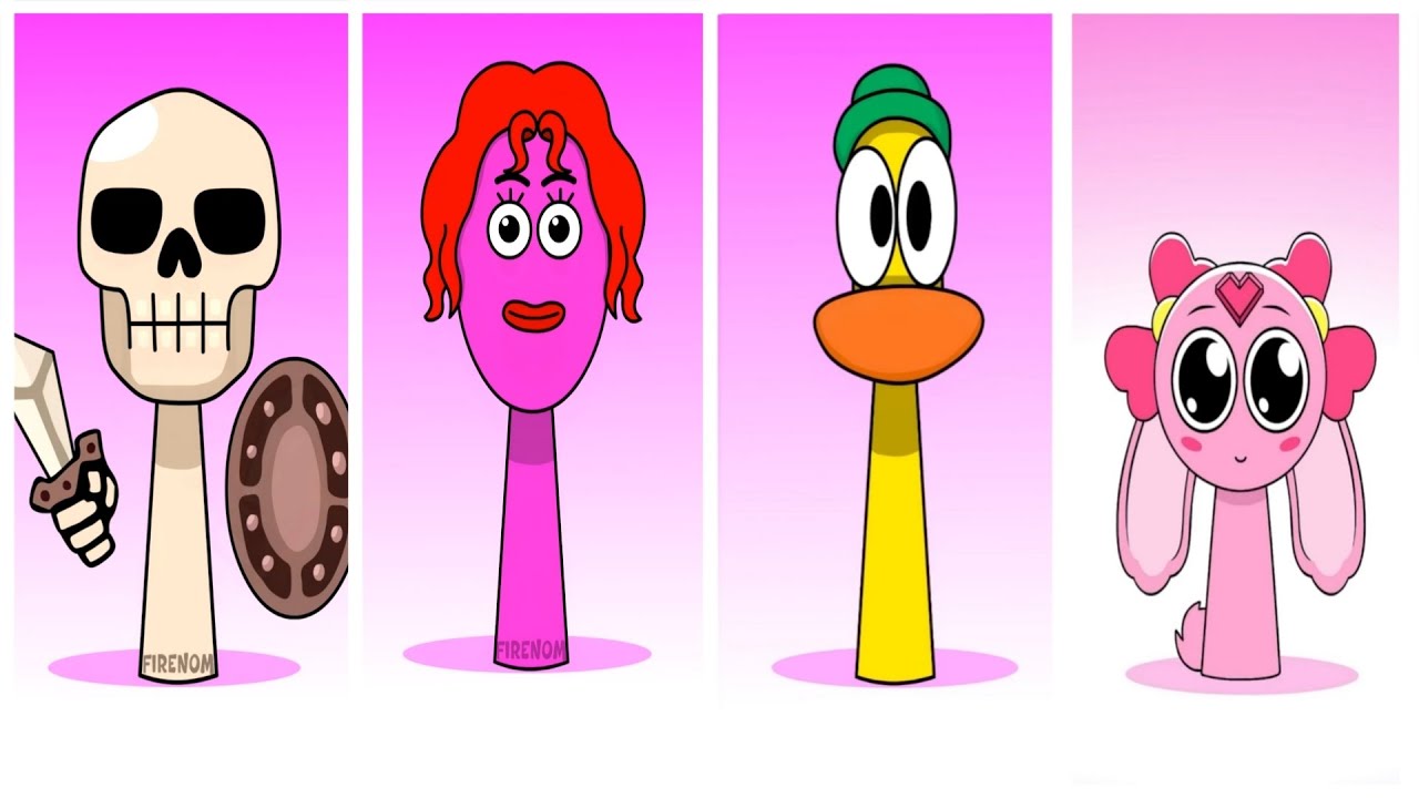 Sprunki OC RAAH 🆚 Sprunki OC Ovy Oval 🆚 Sprunki OC Sally 🆚 Sprunki OC Jaine #sprunki #brainrot 