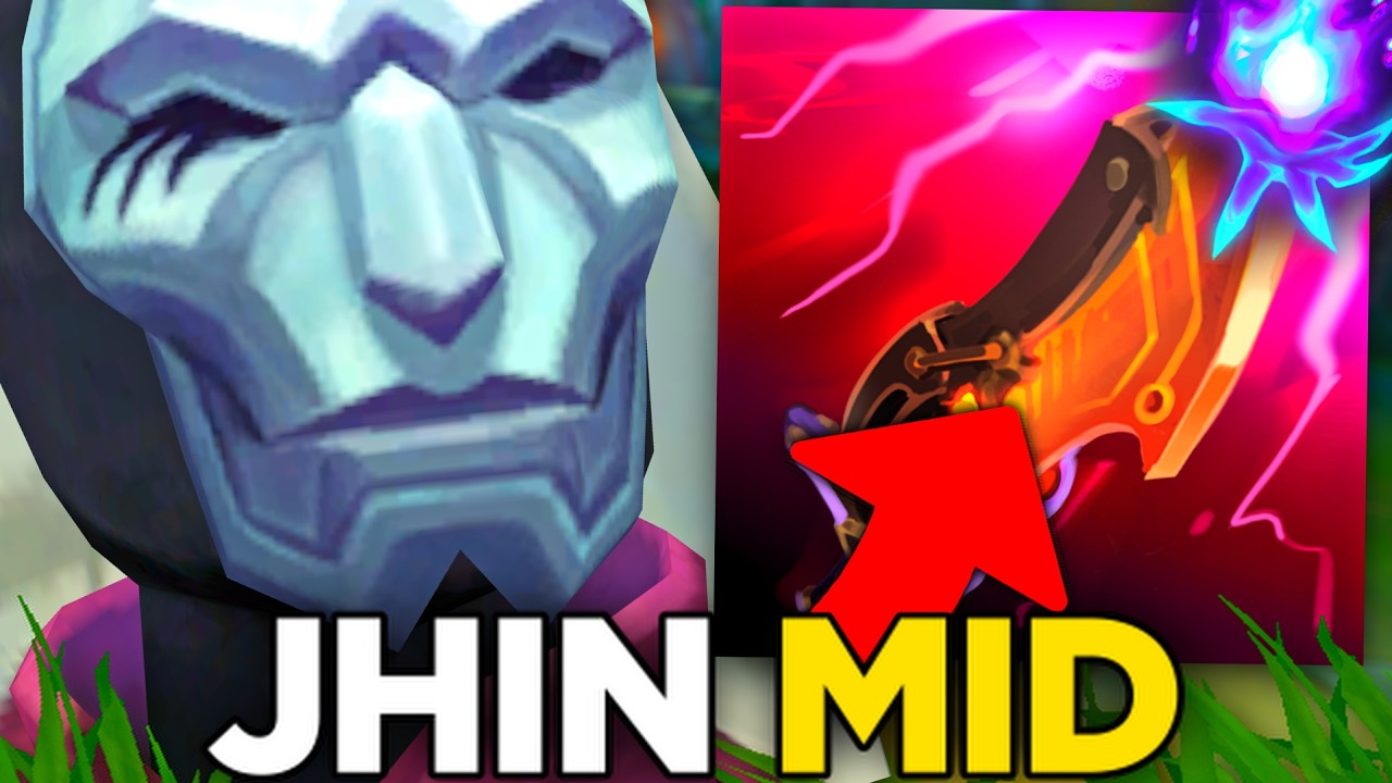 Jhin MID jest mega mocny w League of Legends