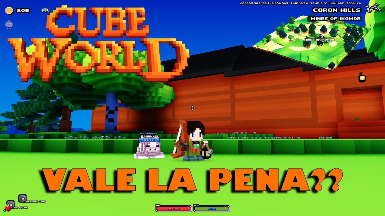 Así es iniciar en CUBE WORLD en 2025