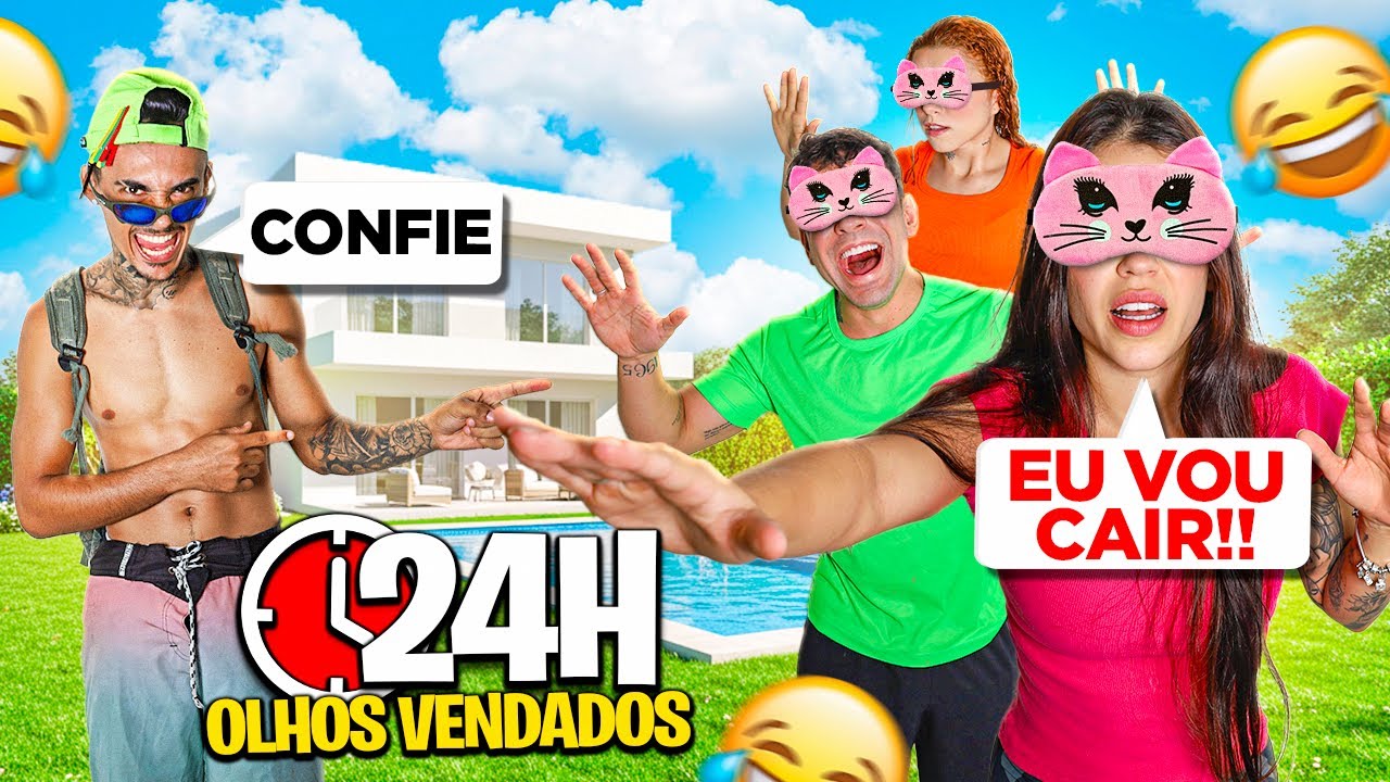 TEMOS QUE CONFIAR NO PAC DE OLHOS VENDADOS *Deu confusão !
