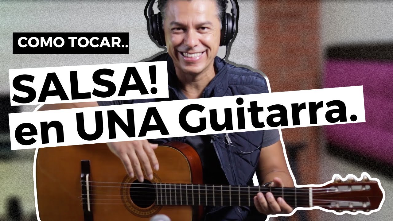 Como Tocar SALSA en la GUITARRA - @salsacústica -  Revelo Un SECRETO 🙌