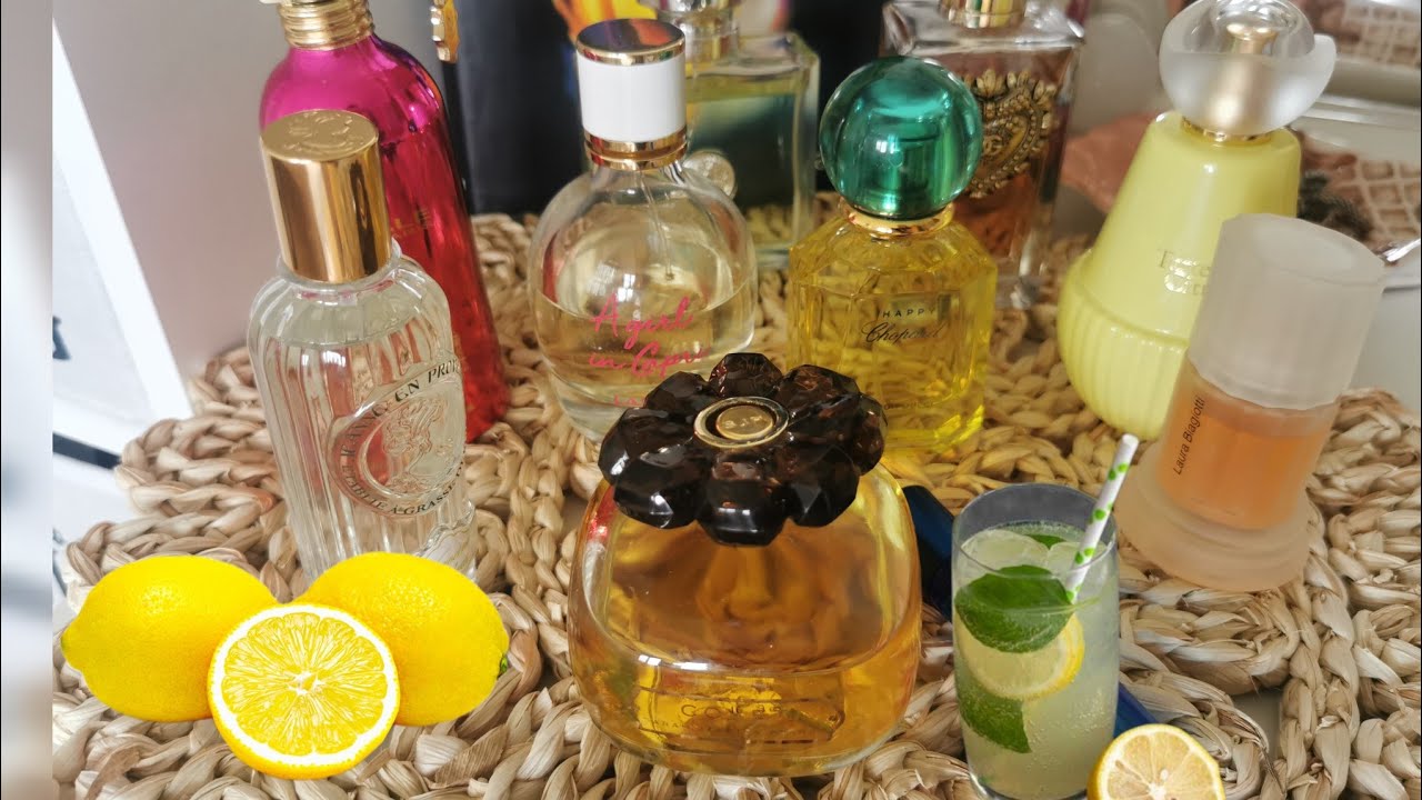 Цитрусовые ароматы на лето с нотой лимона🍋