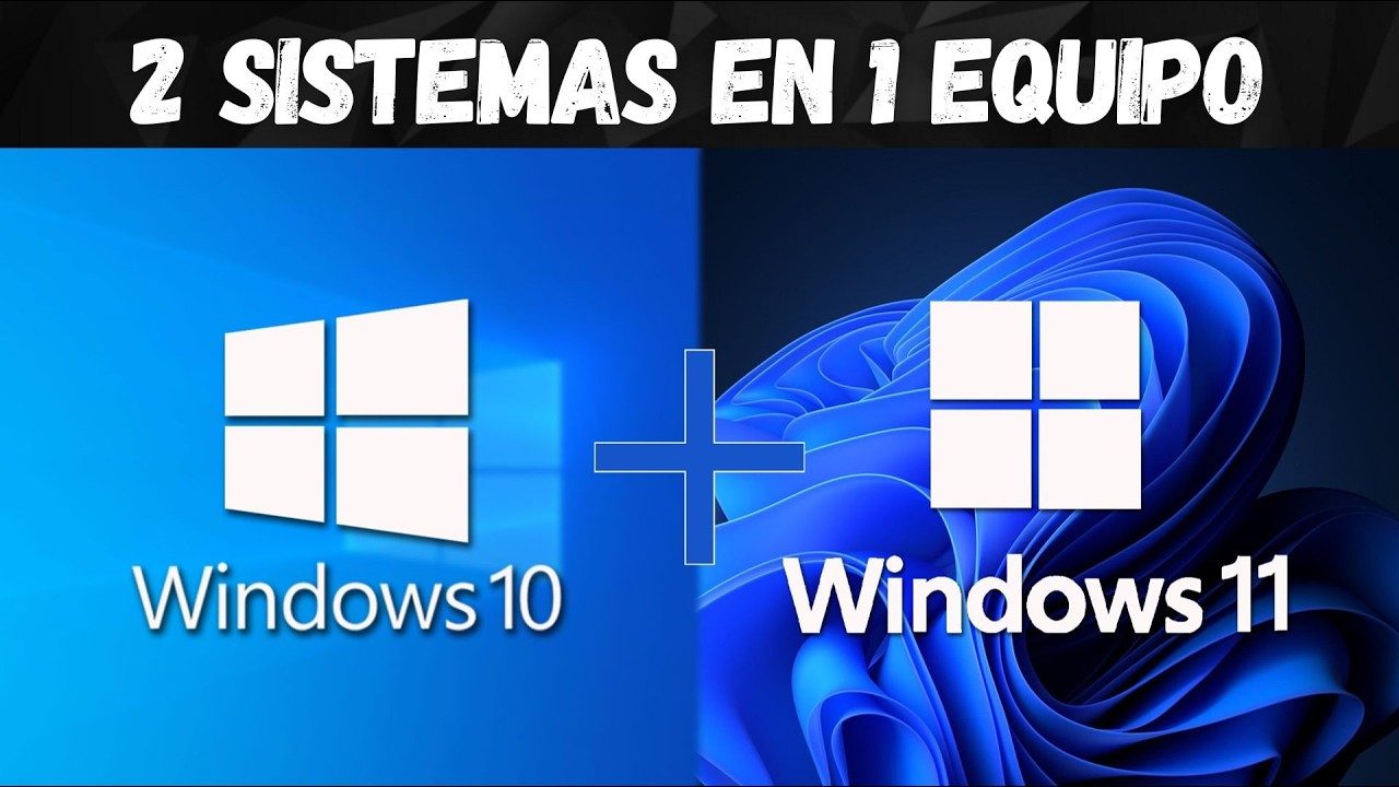 Cómo Tener Windows 10 y Windows 11 en la misma PC 😱 Dual Boot