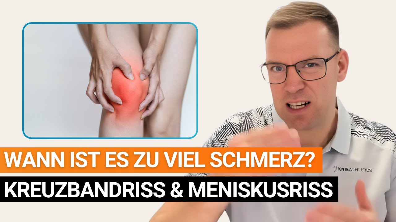 Schmerzen nach Kreuzbandriss & Meniskussriss? Ultimativer Leitfaden zum Nachmachen