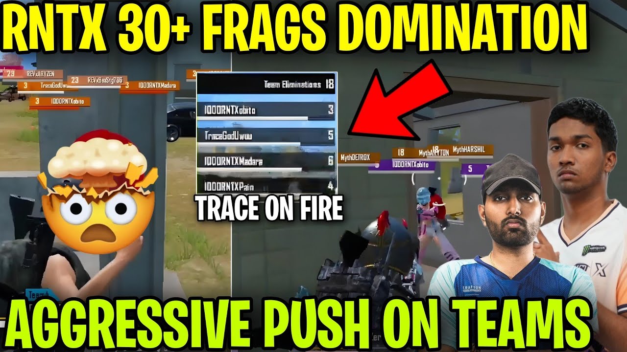 RNTX 30+ Frags Domination 🥵 Aggressive Push On Teams 🔥