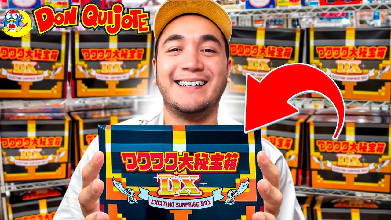 Compre una Caja Sorpresa MUY RANDOM del Don Quijote en Japon.