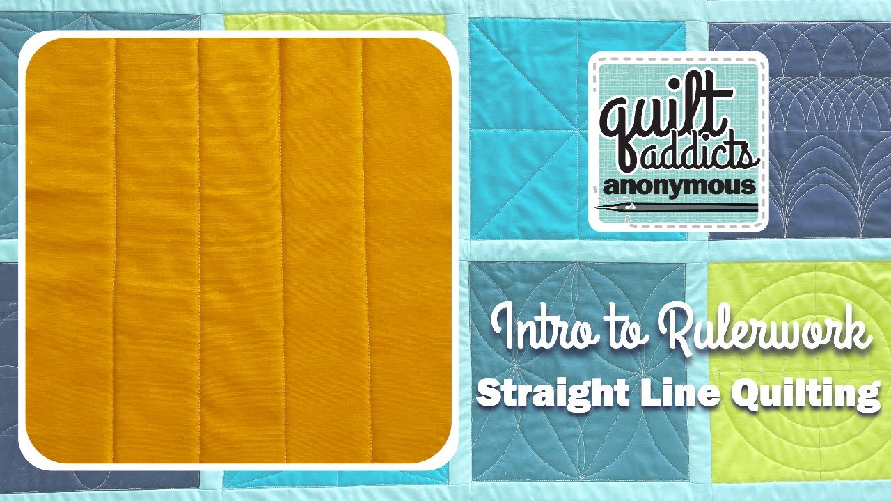Intro to Rulerwork: 2-inch Straight Lines