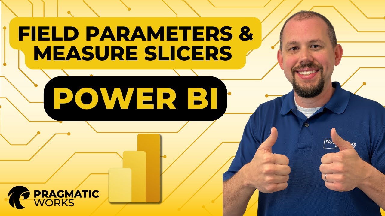Использование параметров полей Power BI для добавления срезов мер в отчет