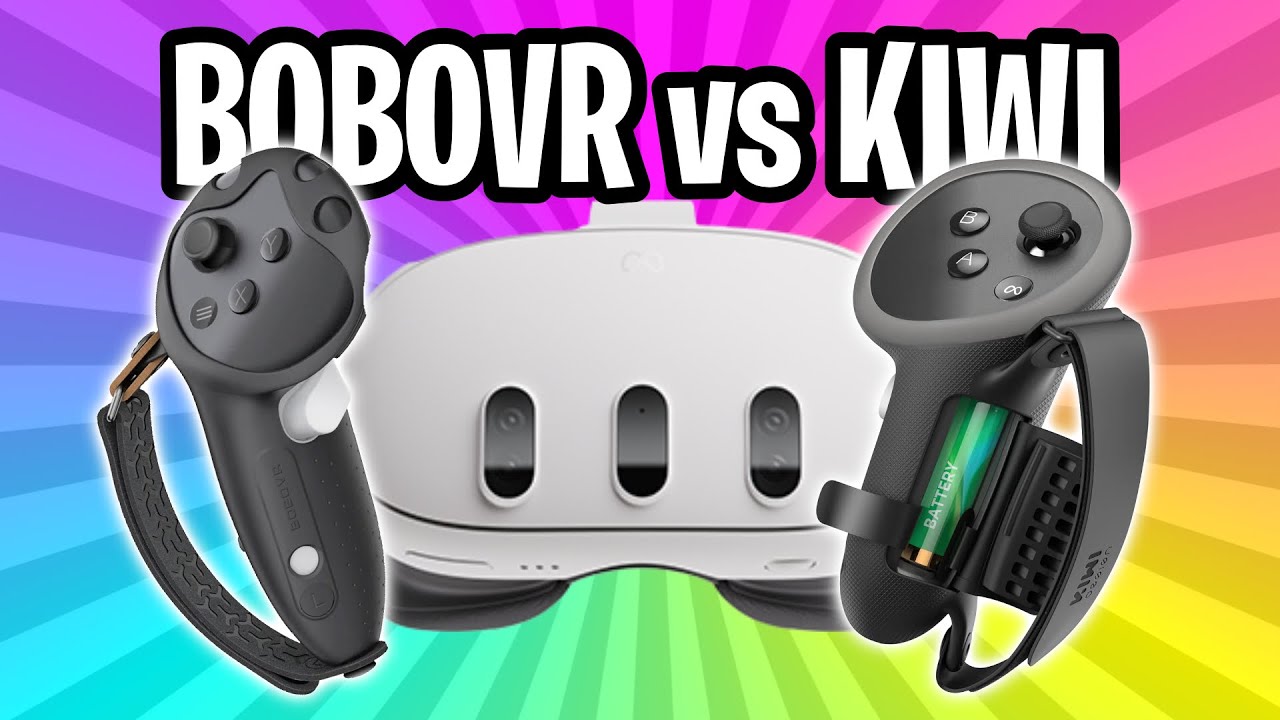 Best Quest 3 Controller Grips? KIWI vs BOBOVR Showdown!