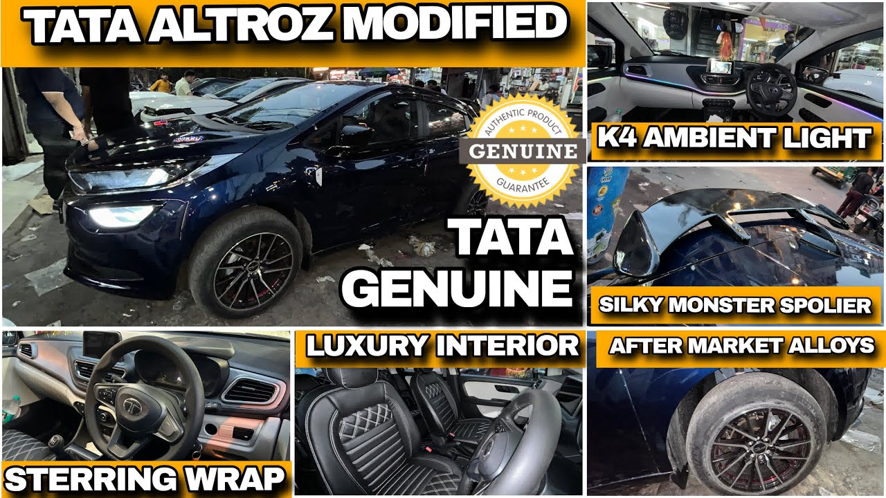 TATA ALTROZ XM+MODIFIED ✅CAMERA WORKING IN HARMAN STERIO ALL TATA GENUINE PARTS🔥