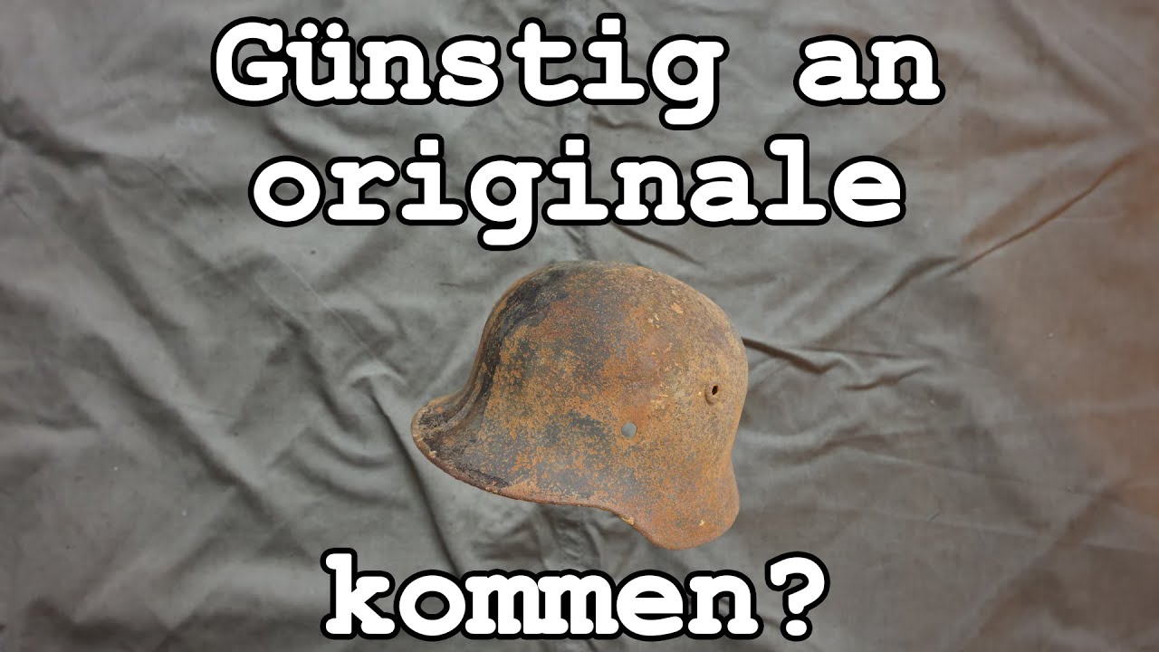 Wie man günstig an original Stahlhelme kommt ?