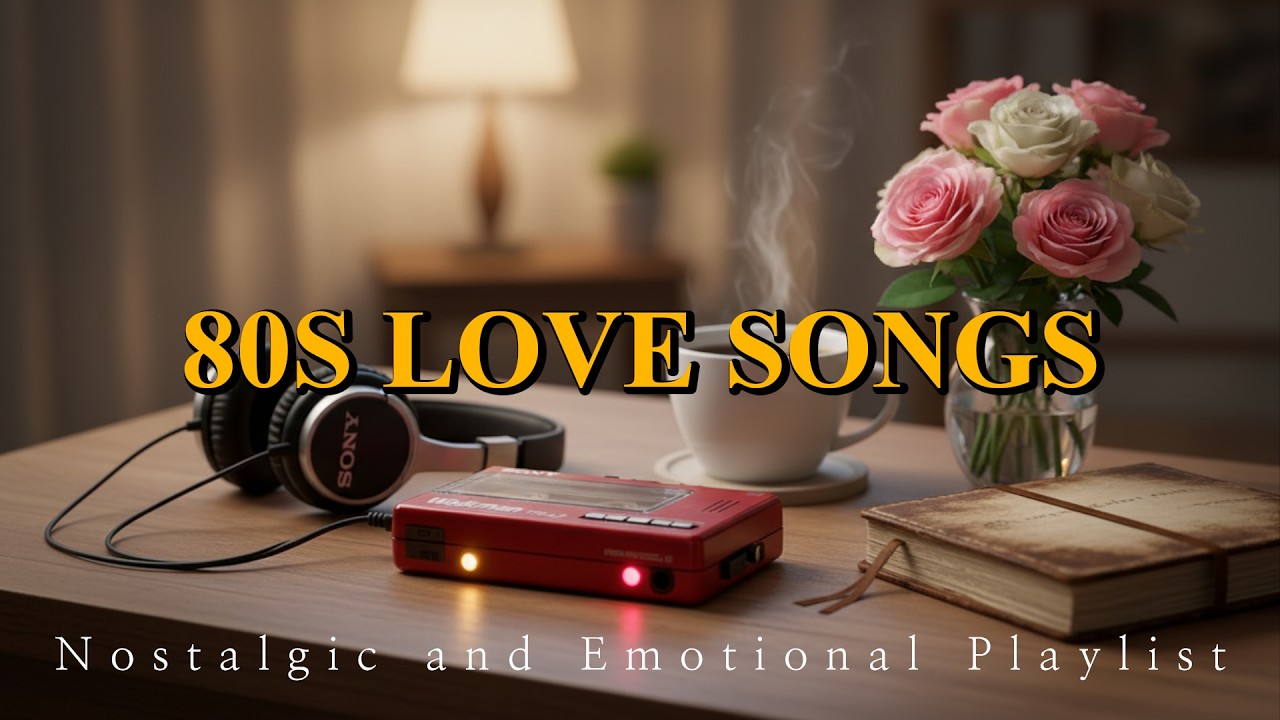 Emotional & Nostalgic 80s Music – 80s Love Songs on Cassette Tape Mix