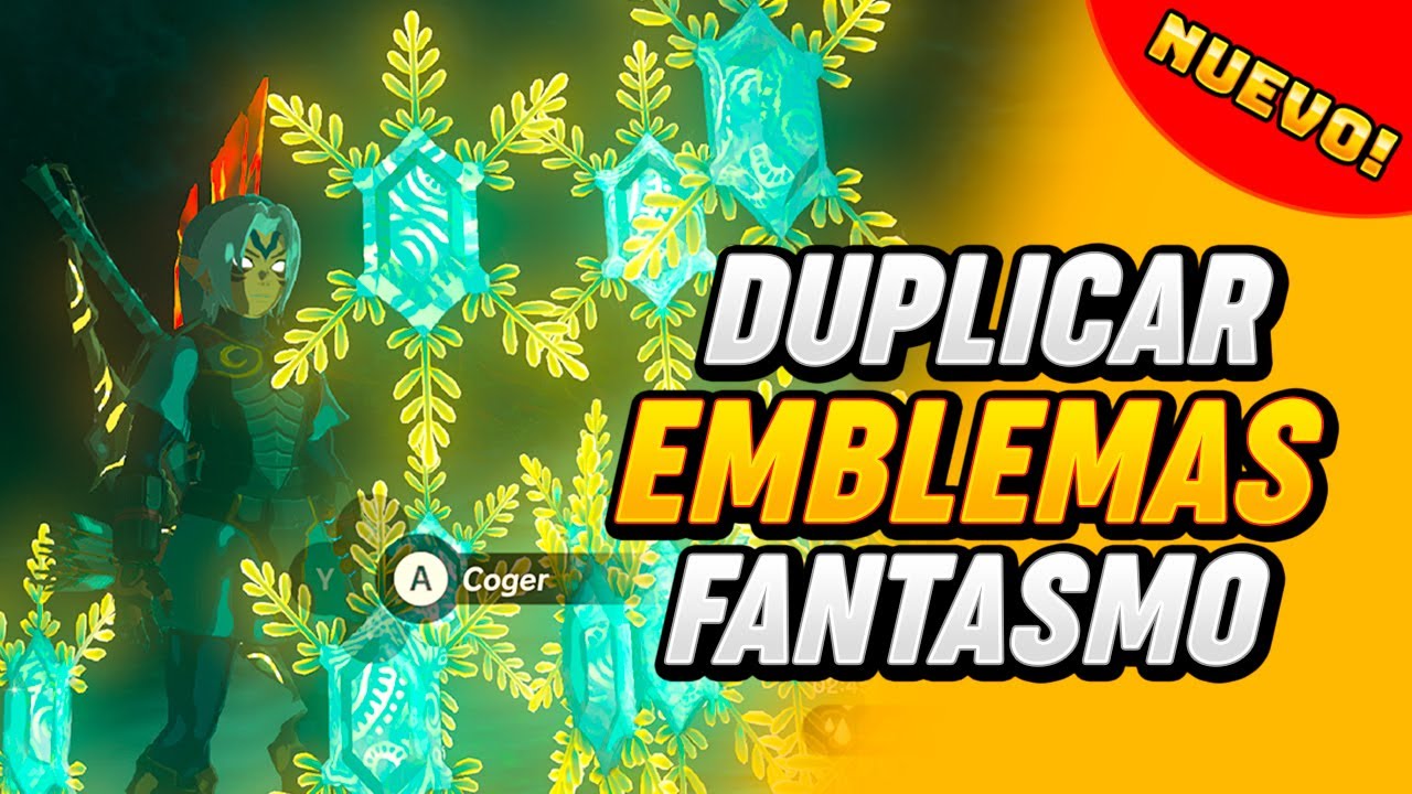 ✨Cómo Conseguir y Duplicar EMBLEMA DE FANTASMO en Zelda Tears of the Kingdom | Glitch Clonación