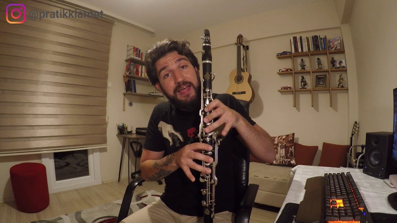 Pratik Klarnet - Seni Kimler Aldı Sol Klarnet Yakın Çekim (Taksim Trio)