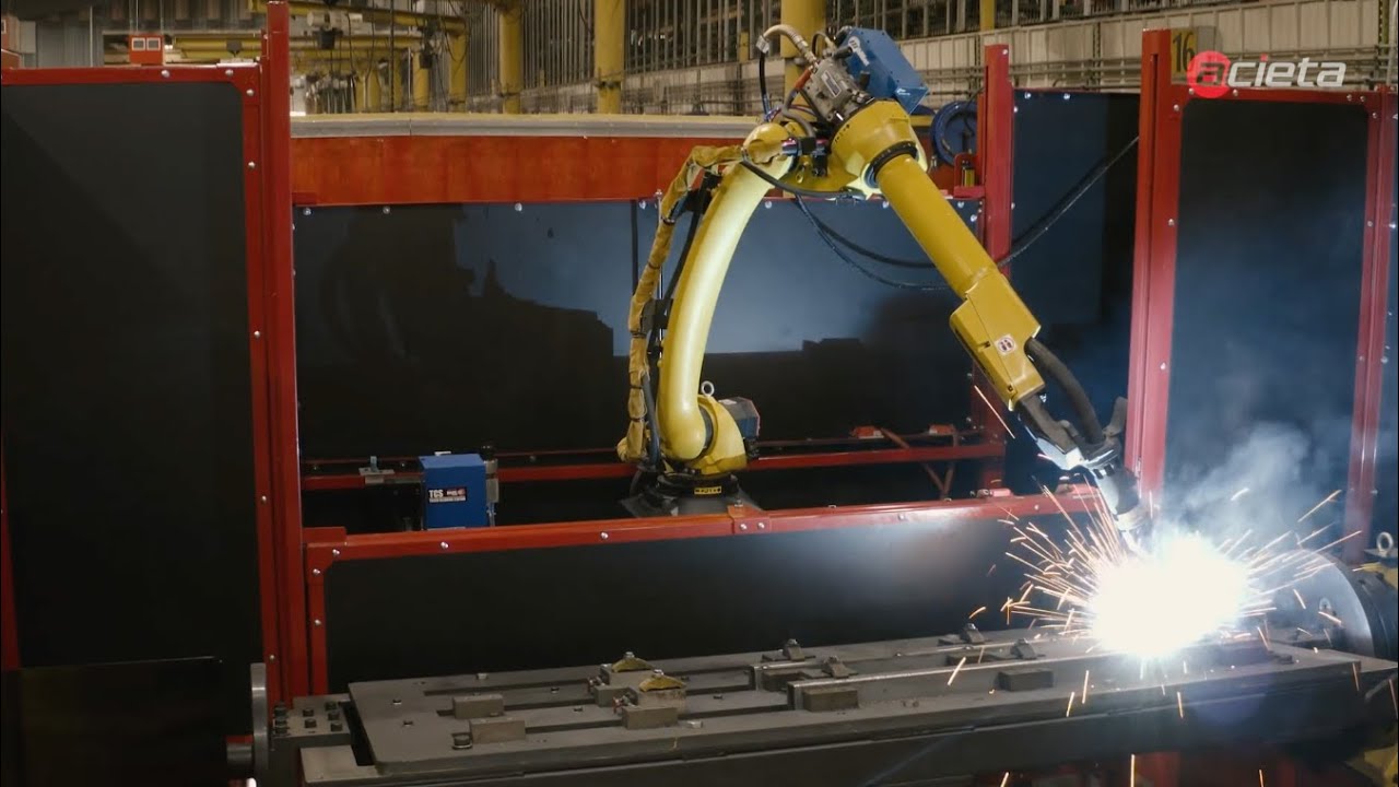 Robotic Weld Cell for MDS Manufacturing | Acieta