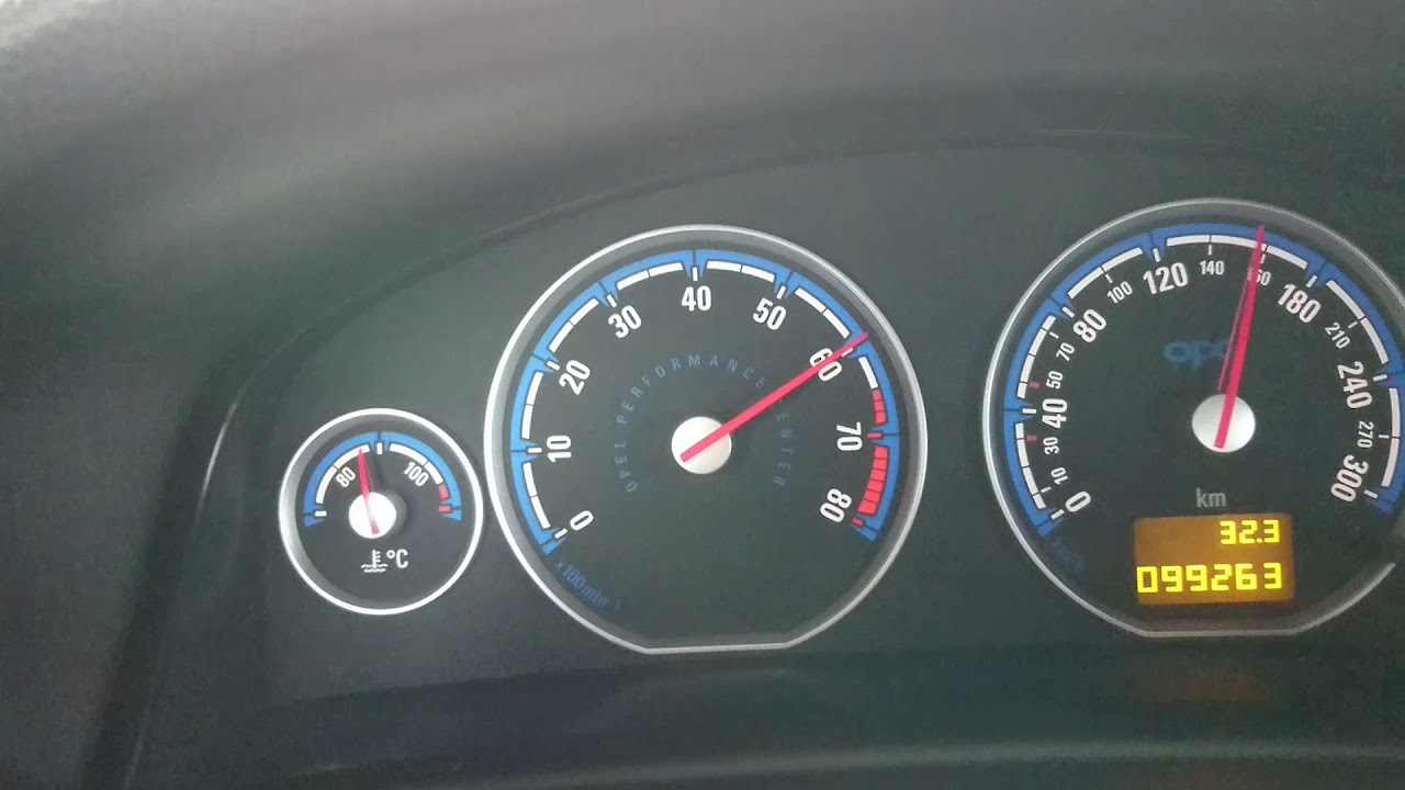 Vectra OPC 2.8 V6 - Acceleration 100 - 200 km/h