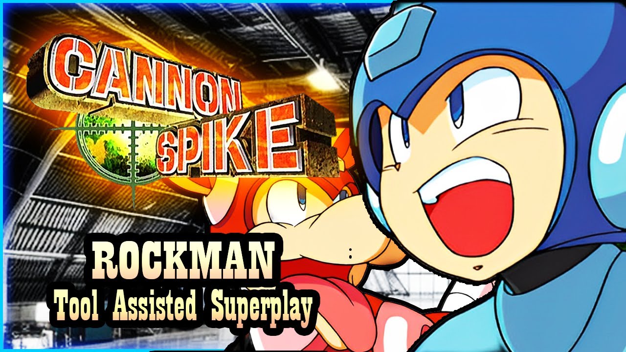 【TAS】CANNON SPIKE \ GUN SPIKE (ARCADE  \ 2000) - ROCKMAN (JPN)  MEGAMAN (USA)