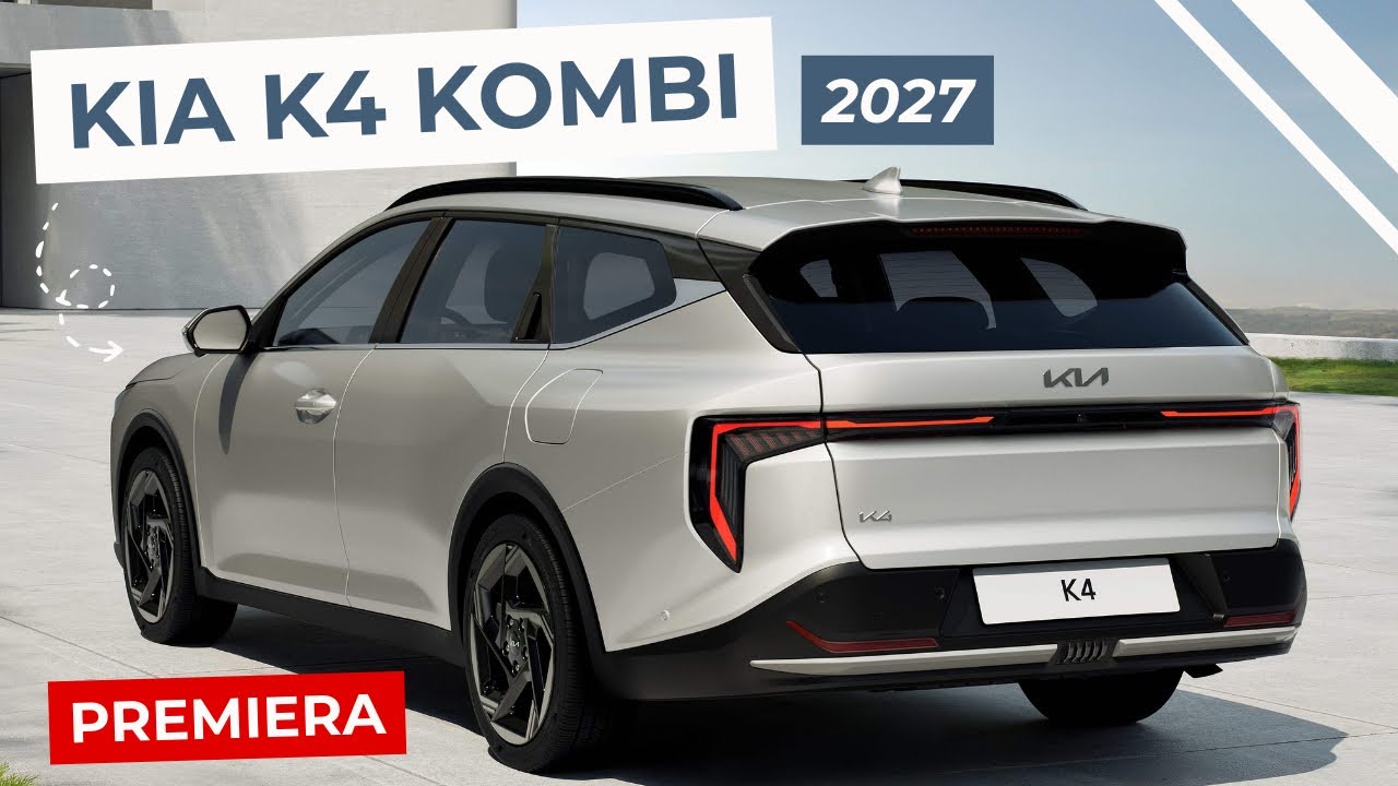 Nowa KIA K4 Kombi 2027 - Ładne, rodzinne, praktyczne i nudne czyli same ZALETY | Czy pobije Octavię?
