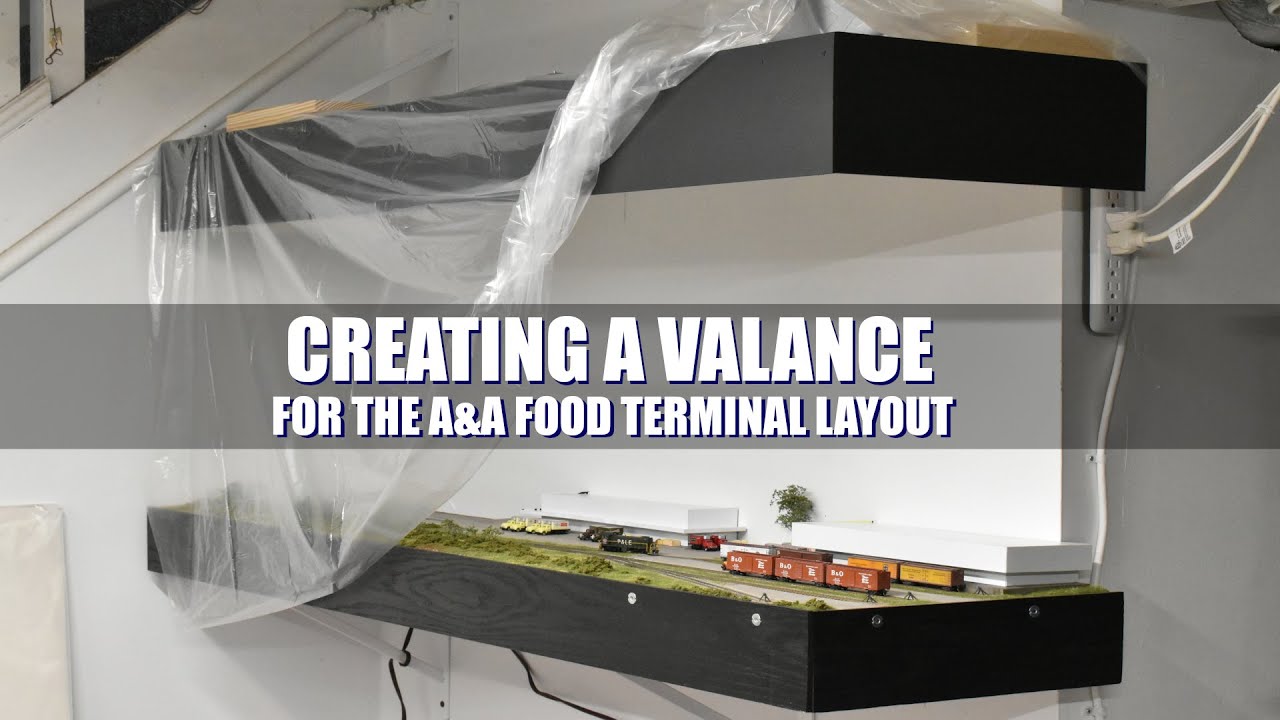 Creating a Valance for the A&A Food Terminal Layout