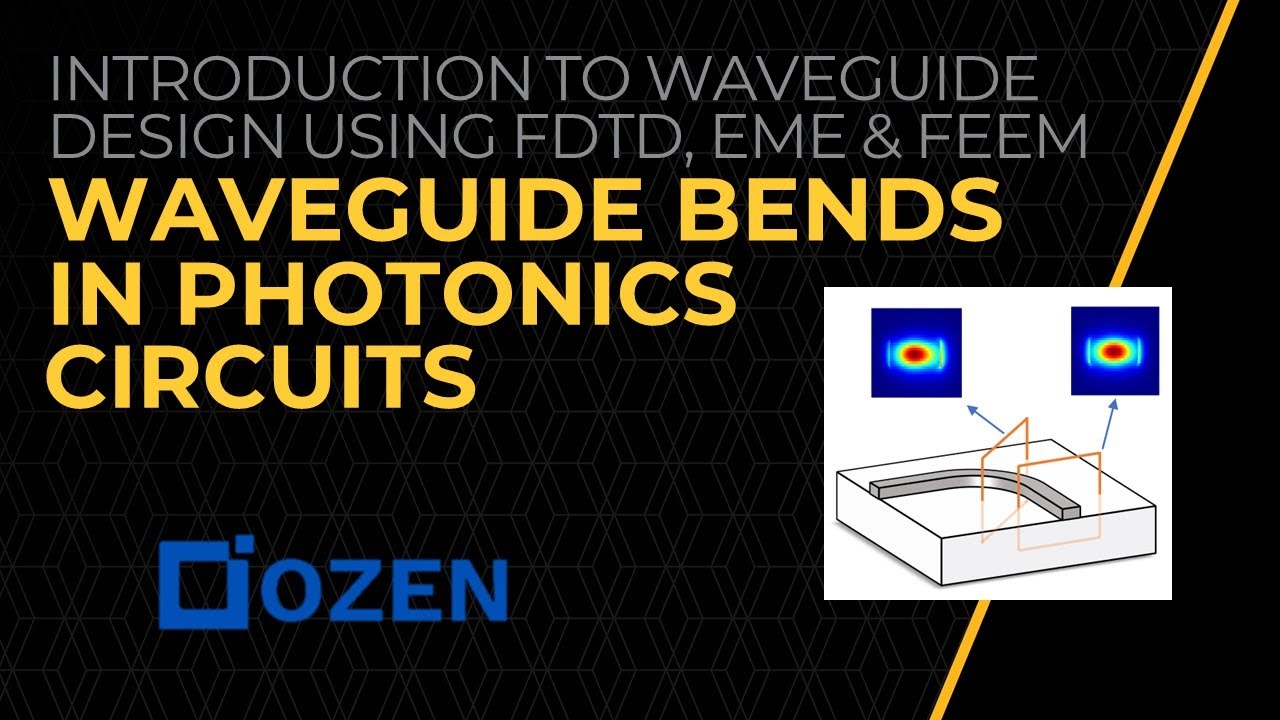 General Waveguide Bend in Photonic Integrated Circuits — Lesson 1