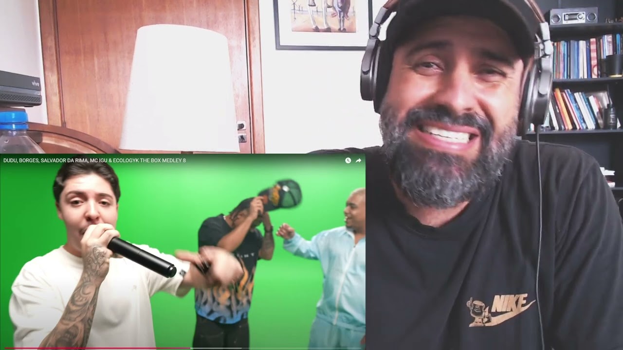 DUDU, BORGES, SALVADOR DA RIMA, MC IGU & ECOLOGYK THE BOX MEDLEY 8 | PSICOLOGIA RAP REACT