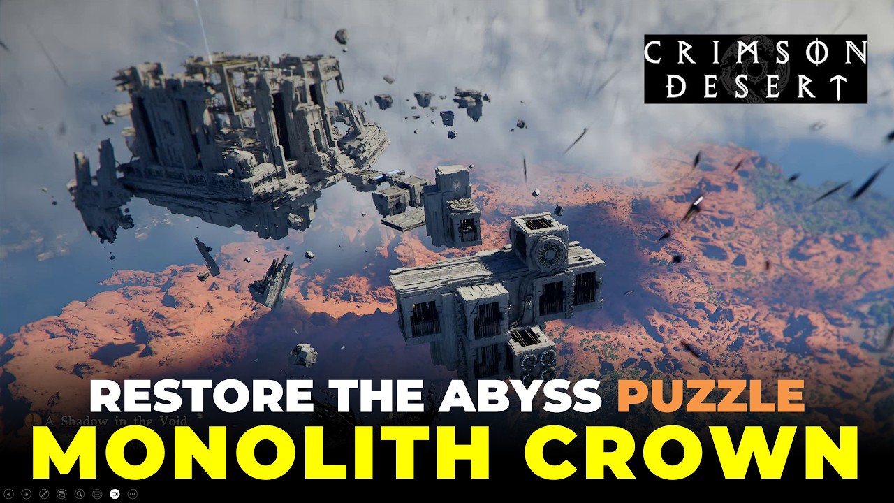 Monolith Crown Puzzle - How to Restore The Abyss | Crimson Desert