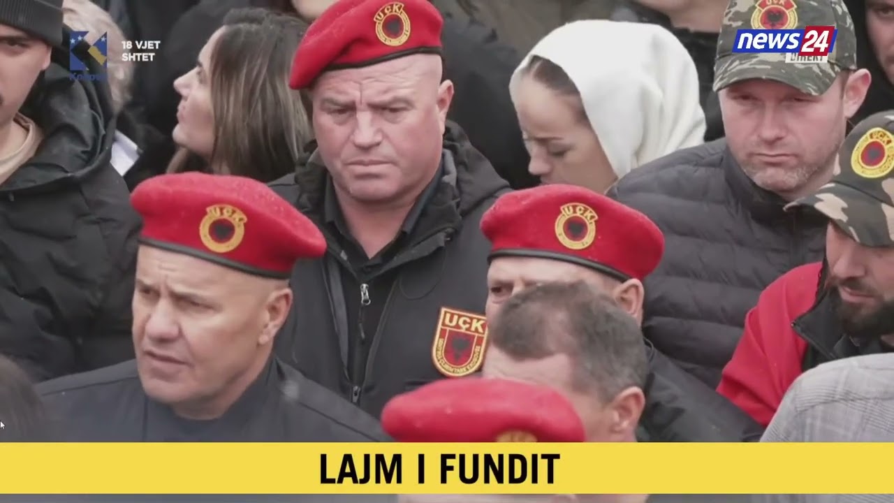Protestuesit në Kosovë kërkojnë drejtësi për ish-krerët e UCK në Hagë