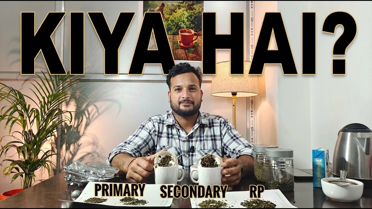 Kiya Hai Primary ctc tea Secondary ctc tea, RP tea ?