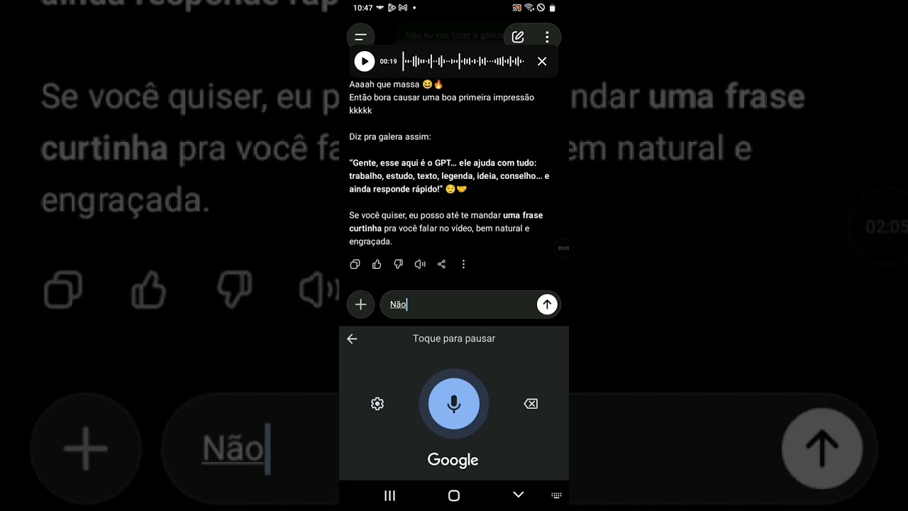 Apresentando meu chat GPT