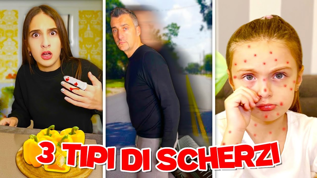 TRE TIPI di SCHERZI di AURORA e LUDOVICA 😅