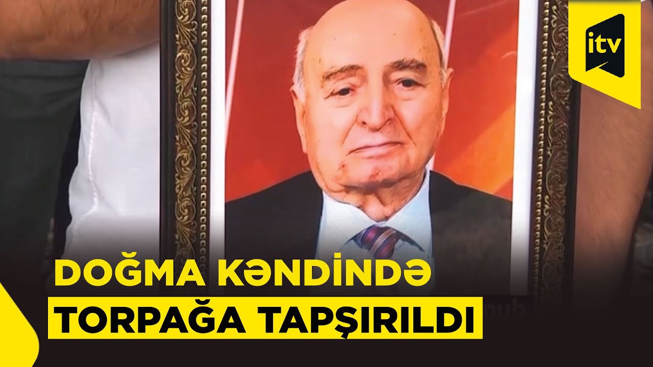 Yazıçı Vidadi Babanlı Qazaxda dəfn olundu