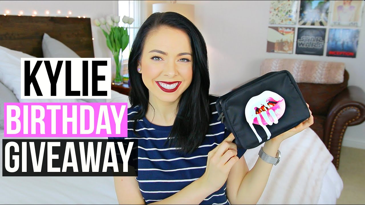 KYLIE BIRTHDAY COLLECTION GIVEAWAY!