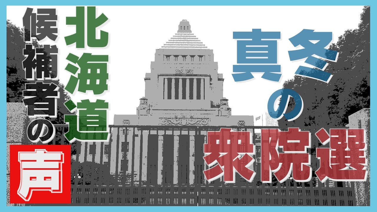候補者は道民に何を訴えた？12選挙区に計38人が立候補　12日間の“真冬の選挙戦”スタート