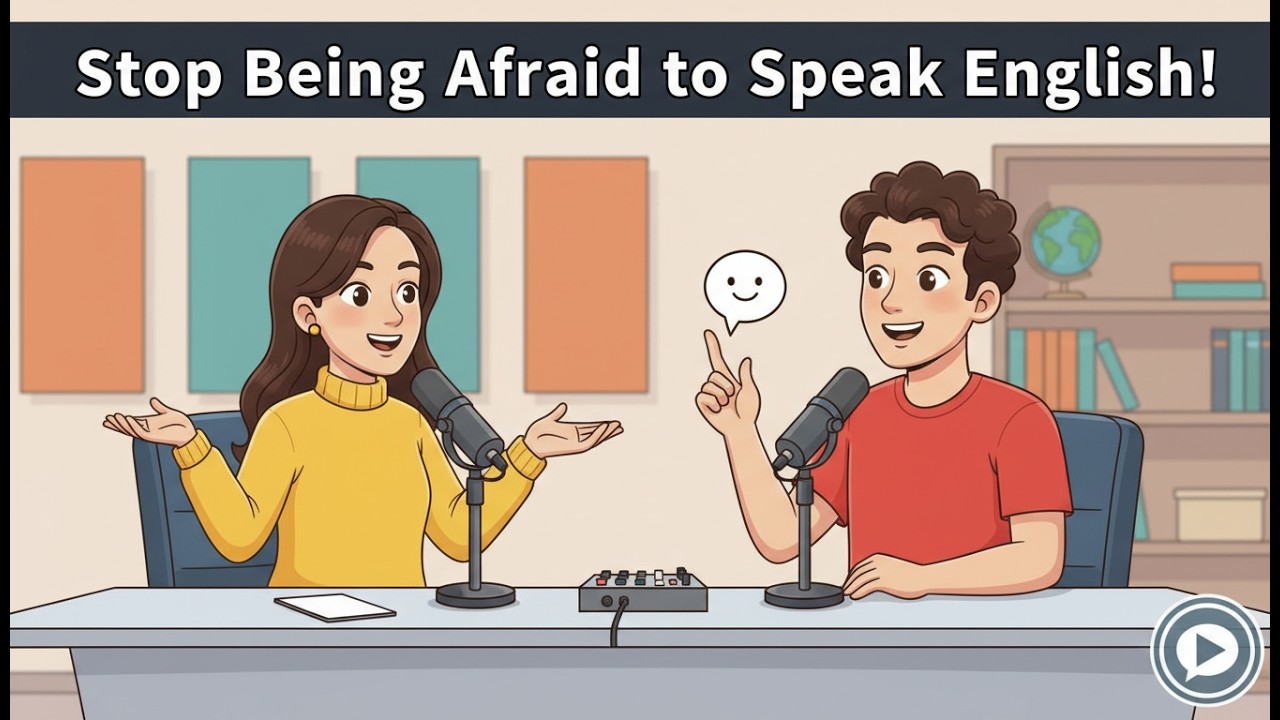 Stop Being Afraid to Speak English! 🗣️ | Overcome Your Inner Critic | Mr. English Echo