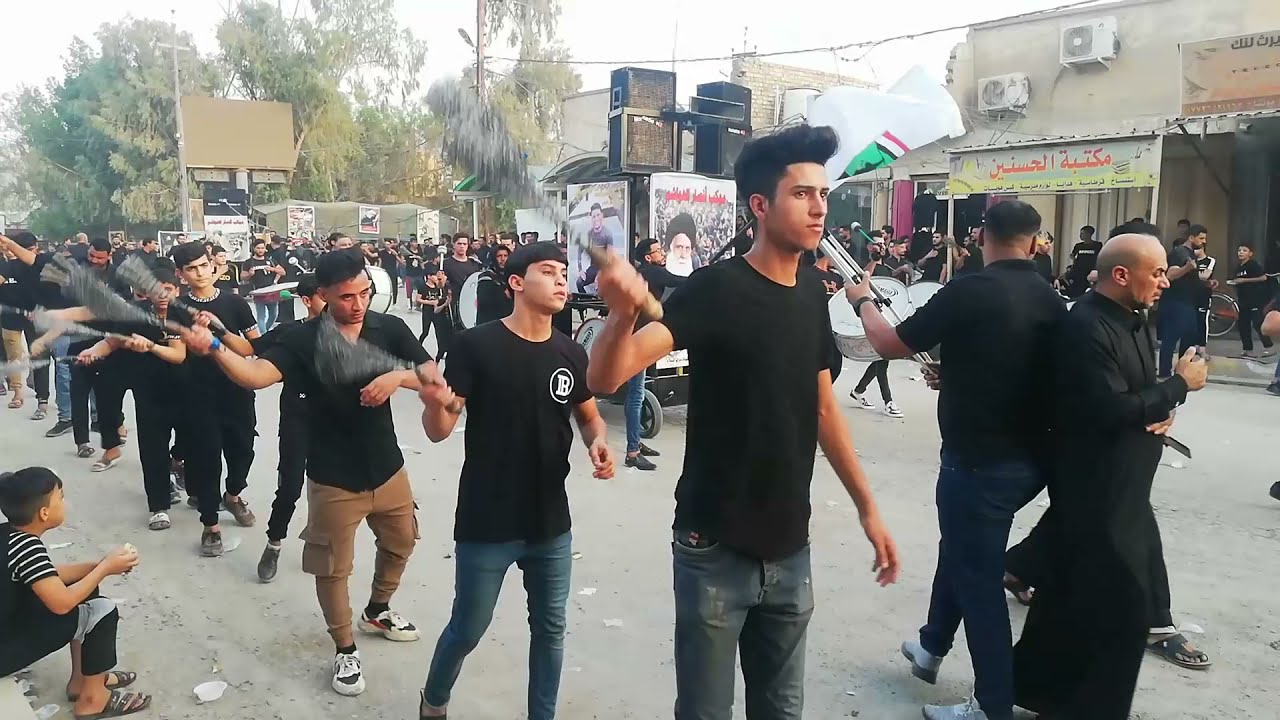 موكب أَنصار الهواشم|| الرادود حسين العگيلي||الثالث من محرم الحرام ١٤٤٣ هـ/٢٠٢١م||ذي قار-قضاء الفجر