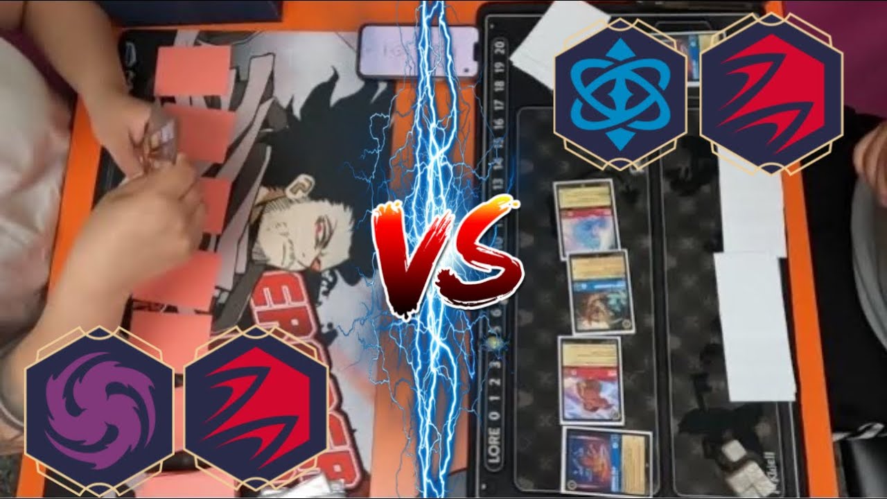 Lorcana tournament Ursula Return (Ruby sapphire vs Ruby amethyst) #disneylorcana #lorcanatcg #disney
