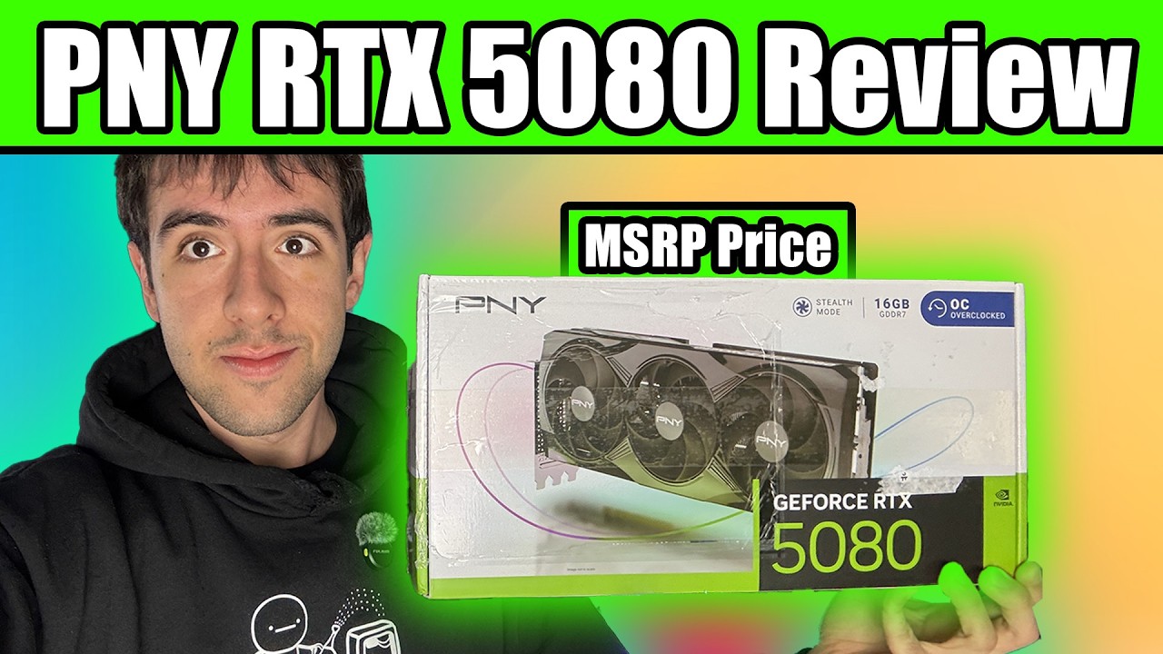 One of the few RTX 5080 you can actually buy... PNY RTX 5080 Review