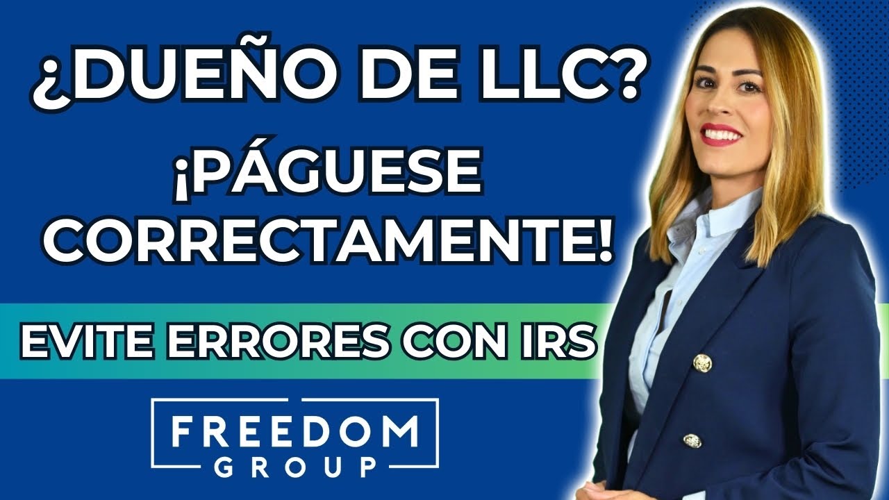 Cómo Pagarse a Sí Mismo Desde Una LLC (Un o Multiples Dueños, S Corp)