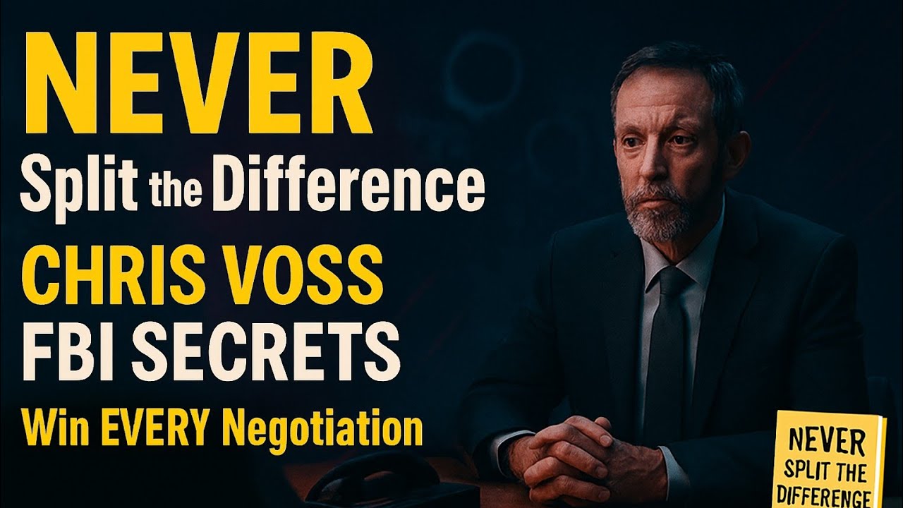 Never Split the Difference: Full Summary & FBI Negotiation Hacks (Chris Voss)