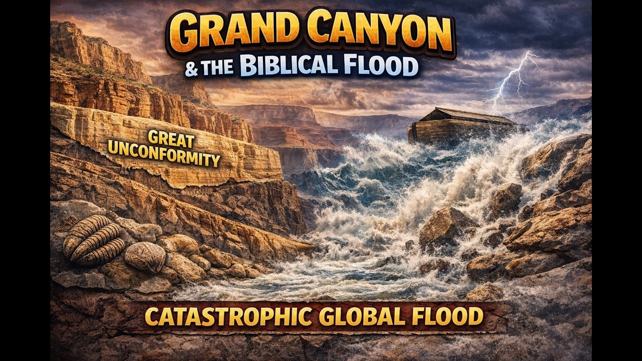 Grand Canyon and the Biblical Flood - Great Unconformity, Cambrian Explosion, Tapteats Sandstone